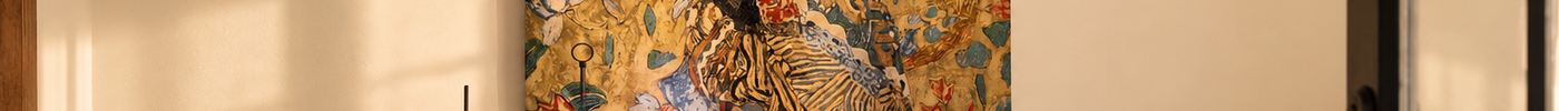 Gustav Klimt Lady with a Fan Tapestry: Portraiture, Pattern, and His Late Artistic World