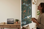 Calm Wall Decor: How a Tapestry Can Transform Your Home Office