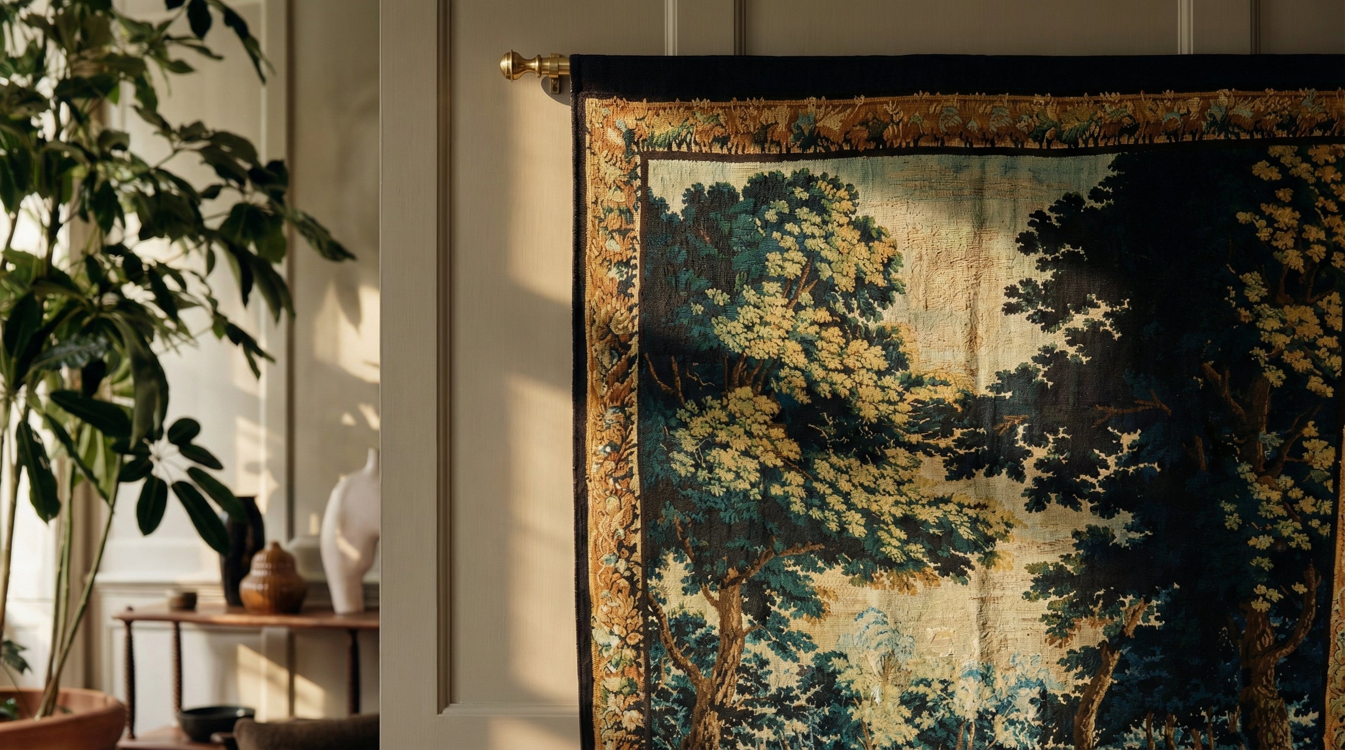 The Verdure Tapestry Bedroom: How to Create a Forest Retreat on Your Wall