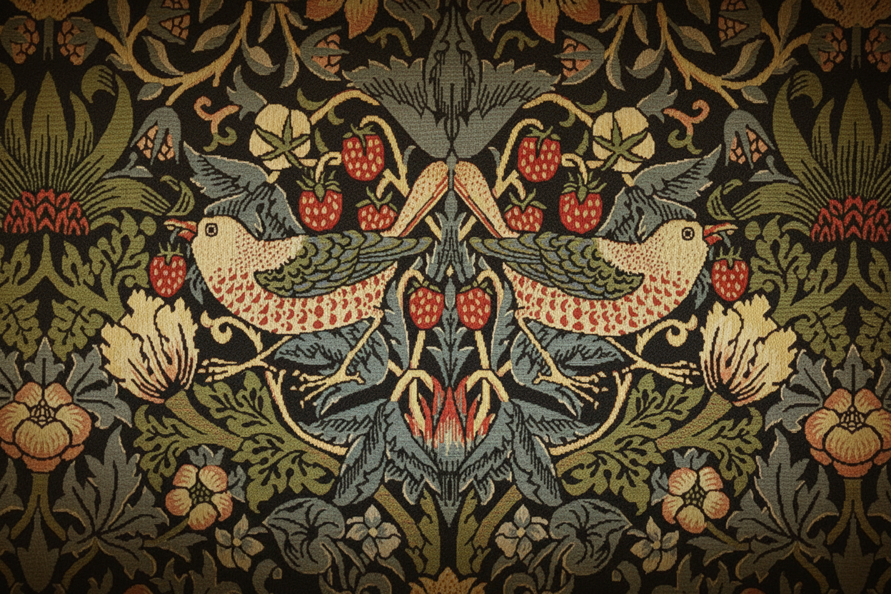 The Strawberry Thief: The Story Behind William Morris's Most Beloved Tapestry Design