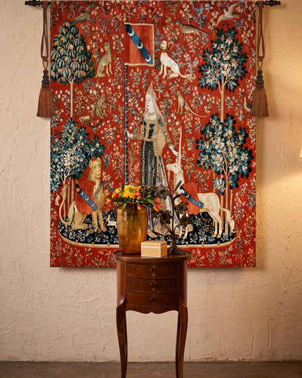 15th-century Unicorn Tapestry Belgium Jacquard Wall Hanging Tapestry - Unicorn Touch