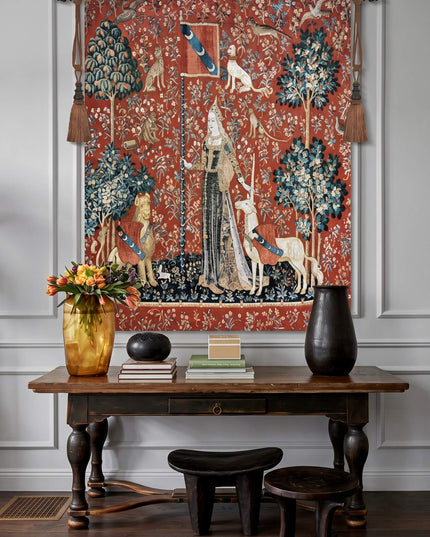 15th-century Unicorn Tapestry Belgium Jacquard Wall Hanging Tapestry - Unicorn Touch