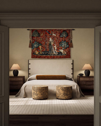 15th-century Unicorn Tapestry Belgium Jacquard Wall Hanging Tapestry - Unicorn Touch