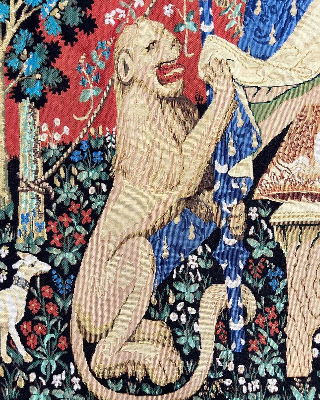 15th-century Unicorn Tapestry Belgium Jacquard Wall Hanging Tapestry - Sight