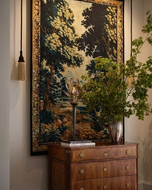 17th Century Landscapes Flemish Verdure Medieval Tapestry