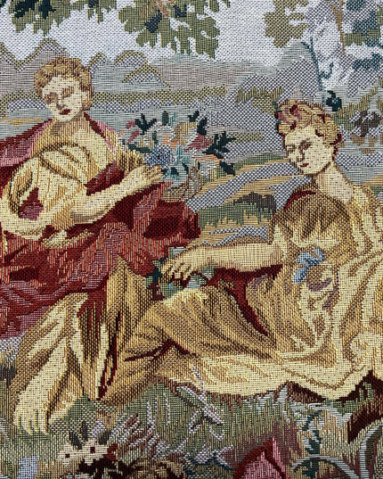 18th Century Rococo Belgium Jacquard  Tapestry - François Boucher