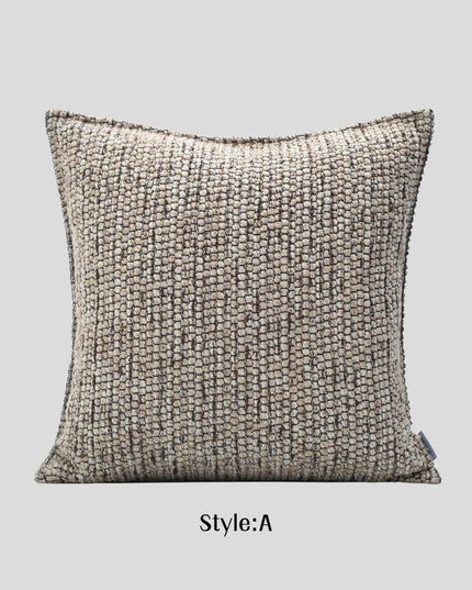 Antique Woven Cotton Linen Cushion Cover - Natural Breathable