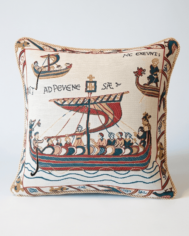 Bayeux Navigo Tapestry Pillow Cover