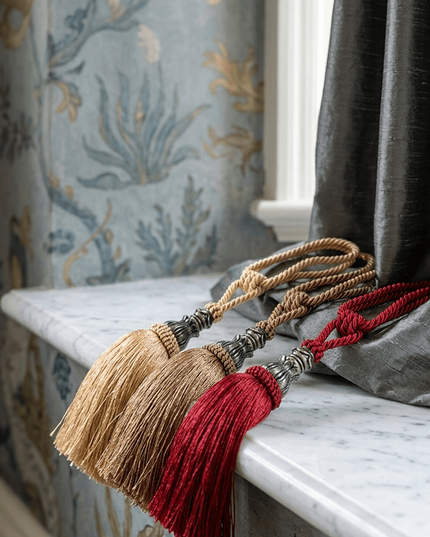 Medieval Tapestry Tassel Set