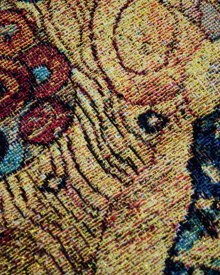 Kiss by Gustav Klimt Belgium Jacquard Large Tapestry Wall Hanging