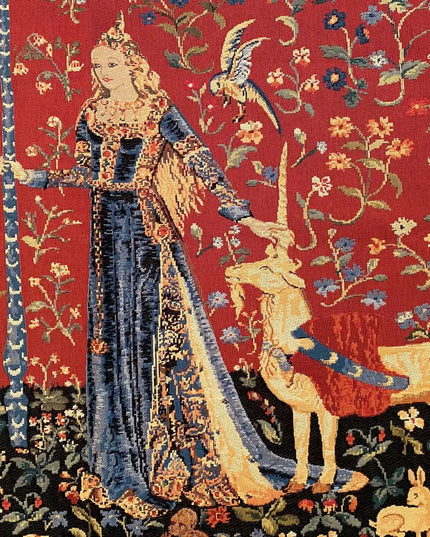 15th-century Unicorn Tapestry Belgium Jacquard Wall Hanging Tapestry - Unicorn Touch